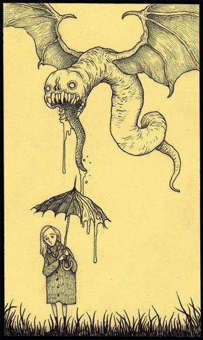 Don Kenn, John Kenn Mortensen, Weird Artwork, Art Sinistre, John Kenn, Art Bizarre, Creepy Drawings, Strange Art, Edward Gorey