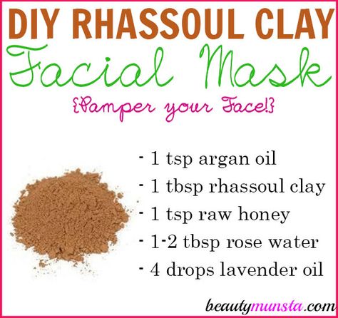 Do you know how amazing rhassoul clay is for your skin? Try this DIY rhassoul clay face mask and be astounded with the results! Rhassoul clay originates from Morocco. It’s actually been mined since the 8th century and used specifically for its beauty benefits. Moroccan women would mix this beautiful reddish clay with water, argan … Face Mask For Blackheads, Tumeric Face Mask, Peeling Mask, Soft Smooth Skin, Green Tea Mask, Face Scrub Homemade, Moroccan Women, Clay Face Mask, Face Mask Recipe