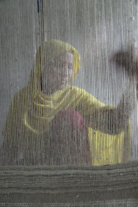 Woman weaving on vertical loom Loom Photography, Handloom Day, Step Photography, Lost Library, Paris Paloma, Contemporary Branding, Morocco Photography, Handloom Weaver, Minimal Photo