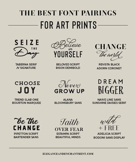 Best Font Pairings for Art Prints - Elegance & Enchantment Quicksand Font Pairing, Fonts For Food Business, Capcut Font Combination, Vintage Font Pairing, League Spartan Font Pairing, Western Font Pairings, 3 Font Combinations, Adobe Font Pairings, Illustrator Fonts