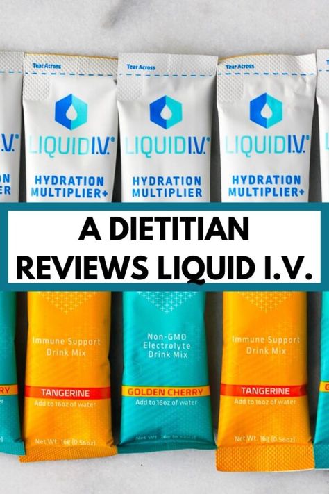 Liquid IV Review - Nutrition to Fit Diy Liquid Iv, Homemade Liquid Iv, Diy Liquid Iv Hydration, Liquid Iv Cocktail, Liquid Iv Recipes, Liquid Iv Hydration, Liquid Iv, Muscle Twitching, Iv Fluids