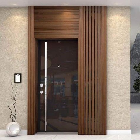 Door designs ✨️ . . . . . . #door #doordesign #doordesigns #woodworking #woodworkingproject #doorstyle #sethiglassplywood #trendingdesign #interiordesign #interiorideas #interiorideasdaily #homedecor #trending #reelitfeelit #explorepage #viralpost #fypシ゚viralシfypシ゚viralシalシ #designinspiration #alluarjun #cskvspbks #trendingrecipes #wildlifephotographer Main Door Entrance Decor Entry Ways, Modern House Front Door, Front Door Entrance Decor, Entrance Decor Ideas, Door Entrance Decor, Vip Entrance, Balloon Door, Entry Door Designs, House Main Door