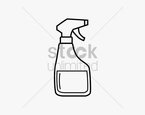 Spray Bottle Drawing, Bathroom Spray, Bottle Drawing, Reverse Image Search, Water Spray, Spray Bottle, Spray, Clip Art, Drawings