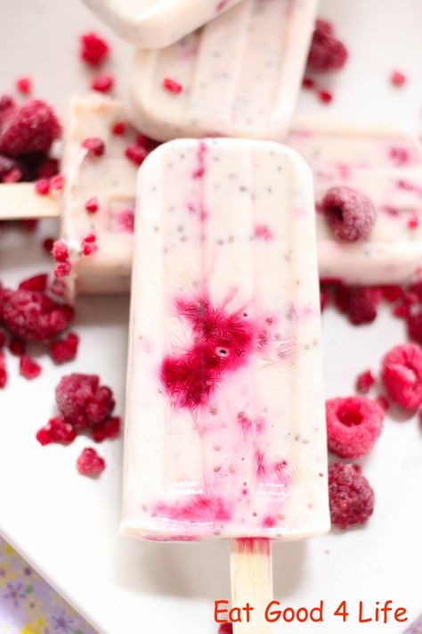 Greek yogurt raspberry popsicles Yogurt Popsicles Recipe, Raspberry Yogurt Popsicles, Greek Yogurt Popsicles, Yogurt Popsicle Recipes, Raspberry Popsicles, Popsicles Recipe, Frozen Cheesecake, Yogurt Popsicles, Raspberry Yogurt