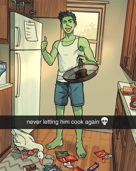 Teen Titans Drawings, Gabriel Picolo, Learning How To Cook, Teen Titans Love, Titans Tv Series, Raven Beast Boy, Original Teen Titans, Teen Titans Fanart, Teen Titan