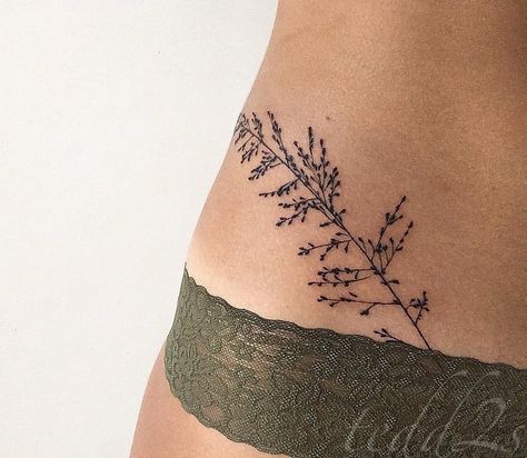 Thanks for the photo Kayla @stanistreet ✨ prairie dropseed #shadowstattooproject Hipster Tattoo, Tattoo Project, Girly Tattoos, Hip Tattoo, Small Tattoo, Tattoo Placement, Skin Art, Piercing Tattoo, Love Tattoos