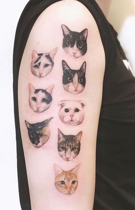 Gray Cat Tattoo, Send To Your Crush, Small Cat Tattoo, Neck Tattoo Women, Simple Cat Tattoo, Tattoo Couples, Tatoo Dog, Cat Tattoo Design, Cat Tattoo Simple