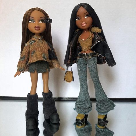 Bratz Dolls Outfits 2000s, Thrift Finds Clothes, Photography Y2k, Bratz Aesthetic Outfit, Bratz Outfit, Black Bratz, Bratz Aesthetic, Lunch Dresses, Bratz Doll Outfits