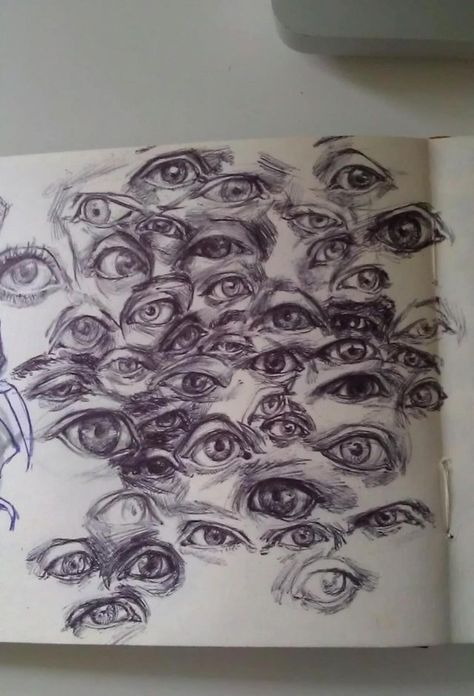 // Drawings Of Eyes, Gcse Art Sketchbook, Sketchbook Pages, Arte Inspo, Arte Sketchbook, A Level Art, Sketchbook Inspiration, Drawing Tutorials, Eye Art