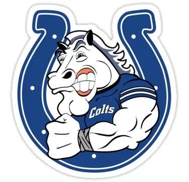 GO HORSE! Indianapolis Colts Logo, Indianapolis Colts Football, Football Crafts, Nfl Flag, Sports Flags, Baltimore Colts, Colts Football, Sport Logos, Nfl Teams Logos