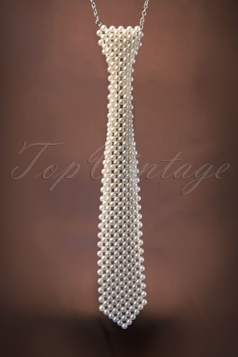 Darling Divine - Nola Blanc Pearl Tie Necklace Pearl Bags, Pearl Tie, Beaded Tie, Jewlery Necklace, Big Necklace, Silver Link Chain, Fashion Beads, Tie Necklace, Pearl Bag