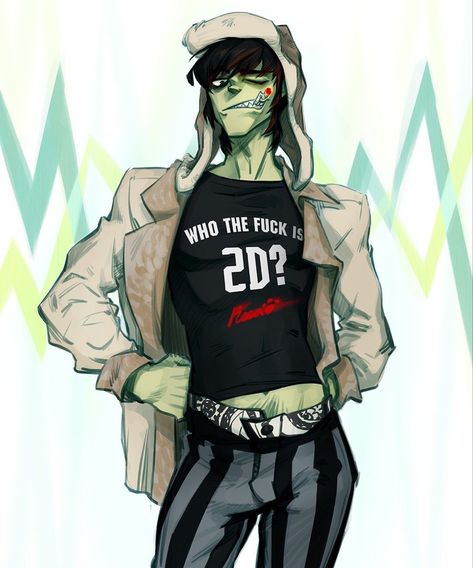 Gorillaz Murdoc, Murdoc Gorillaz, Gorillaz Fanart, Murdoc Niccals, Gorillaz Fan Art, Karate Kick, Silly Monkey, Monkeys Band, Jamie Hewlett