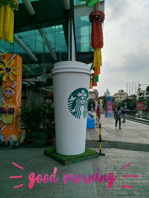 Kolkata #Starbucks #southcitymall Kolkata Starbucks, Kolkata, Chennai, Trash Can, Cd, Quick Saves