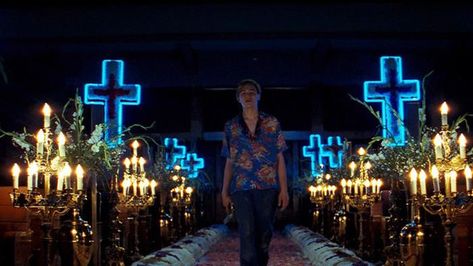 Romeo + Juliet Aesthetic, Leonardo Dicaprio Romeo, Juliet 1996, Romeo Juliet 1996, Juliet Movie, Damien Chazelle, Baz Luhrmann, Septième Art, Claire Danes