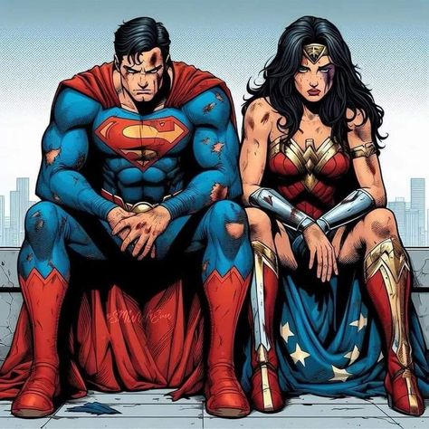 Superman Batman Apocalypse, Superman Love, Funny Artwork, Marvel Heroines, Superman Movies, Dc Comics Wallpaper, Superman Family, Superman Art, Superman Wonder Woman