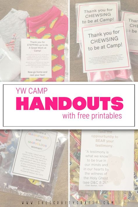 Young Women Activities, Church Activities, Girls Camp, Church Ideas, Holy Ghost, Pinterest Pin, Free Printables, Camping