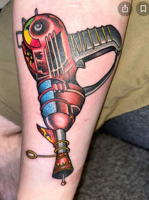 Raygun Tattoos, Black Ops Zombies Tattoo, Call Of Duty Zombies Tattoo, Cod Zombies Tattoo, Cod Tattoo, Parent Tattoo, Bioshock Tattoo, Destiny Tattoo, Zombie Tattoo