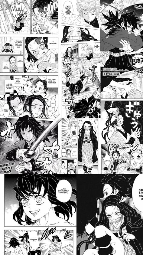 Anime Comic Layout Wallpaper, Manga Pics For Wall, Anime Posters Manga Black And White, Printable Anime Posters Black And White, Manga Poster Black And White, Manga Panel Wallpaper, Demon Slayer Manga, Panel Wallpaper, Manga Wall