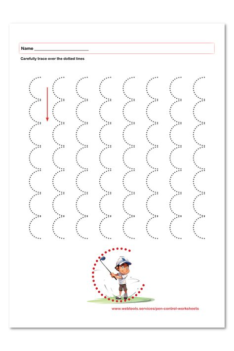 left curve lines pencil control worksheet for improving handwriting skills Control Worksheet, Lines Worksheet, Worksheet For Kindergarten, Pencil Control, Pattern Worksheet, Preschool Curriculum, Cognitive Development, Play House, Kindergarten Worksheets