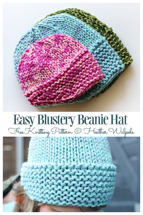 Knit Toddler Hats, Free Knitting Beanie Hat Patterns, Kids Knitted Hats Patterns Free Boys, Knitted Kids Hats, Children’s Knitted Hats, Knitted Beanie Hat Pattern Free, Kids Beanie Knitting Pattern Free, Adult Beanie Knitting Pattern, Garter Stitch Hat