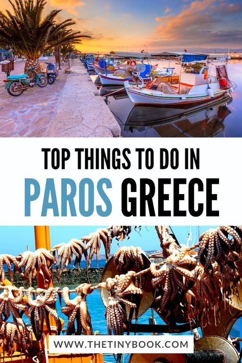 Greece Paros, Places To Visit In Greece, Greek Islands To Visit, Greece Travel Tips, Best Greek Islands, Greece Itinerary, Greek Vacation, Best Beaches To Visit, Paros Island