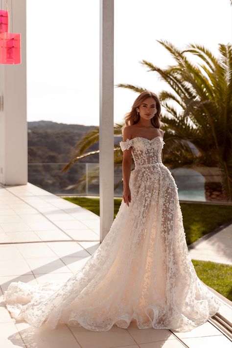 Beach Wedding Dresses Lace, Long Beach Wedding Dresses, Beach Bridal Dresses, Wedding Dresses Whimsical, Wedding Dresses A, Wedding Dresses A Line, Beach Wedding Gown, Dresses A Line, Beach Wedding Dresses