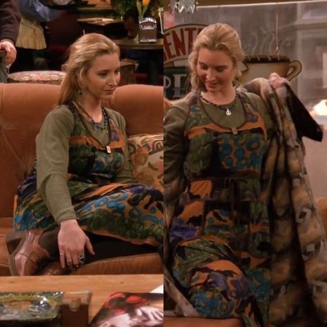 Phoebe From Friends Outfits, Phoebe Buffet Outfits, Iconic Phoebe Buffay Outfits, Phoebe Buffay Aesthetic, Phoebe Buffay Style, Phoebe Buffay Outfits, Lisa Kudrow, 90s Inspired Outfits, Mode Hippie