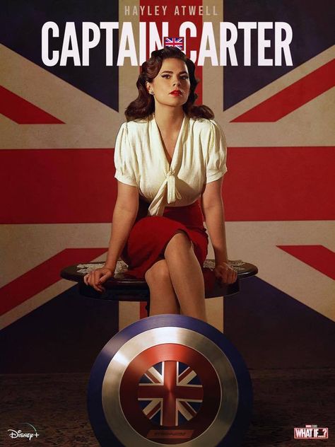 Untitled Captain Carter, Marvel Tv, Hayley Atwell, Peggy Carter, Agent Carter, Marvel Women, Disney Plus, Marvel Dc Comics, Marvel Heroes