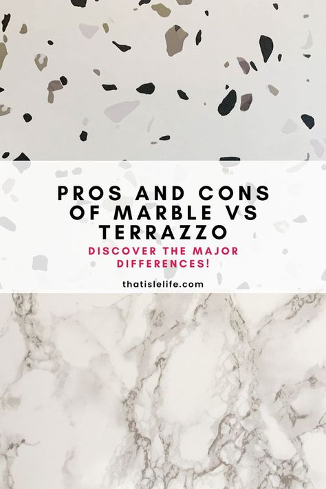 Pros and cons of marble vs terrazzo Terrazzo Countertop Kitchen, Terrazo Countertop, Terrazzo Tile Kitchen, Terrazzo Flooring Kitchen, Terrazzo Kitchen Floor, Terrazzo Interior Design, Terrazzo Kitchen Countertops, Kitchen Counter Tile, Terrazzo Interior