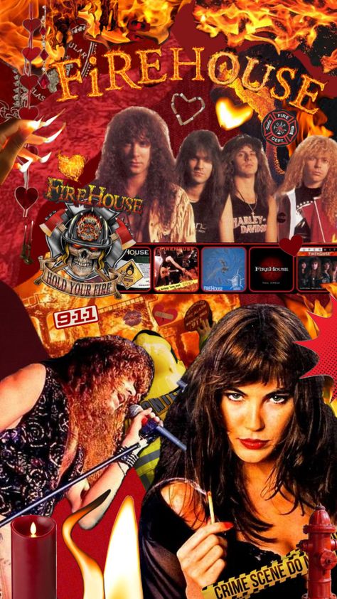 Firehouse Band, Valerie Perrine, Fire House, 80s Bands, Band Wallpapers, Glam Metal, 90s Music, House Fire, Music Covers