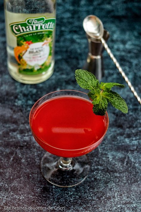 Pour le 2e jour de mon Rhum Avent, je vous propose un cocktail avec du peps que j'ai tout simplement nommé : Rouge Baiser. Ce cocktail trouvera sa place à coup sûr pour les fêtes de fin d'année tant il est élégant et classe. Ce cocktail est très joli... Cocktail Fruit, Halloween Foods, Color Party, Halloween 2019, Liqueur, Recipes Food, Appetizer, Casino, Drinks