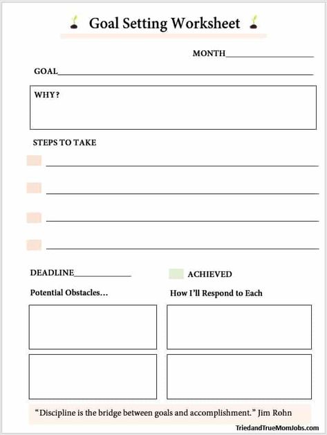 Goal Sheet Printable Free, Goal Worksheet Printables Free, Free Goal Setting Worksheet Printables, Printable Goal Sheet, Goals Setting Ideas, Goal Setting Template Free Printable, Goal Mapping Template, Goal Template Free Printables, Goals Template Free Printables