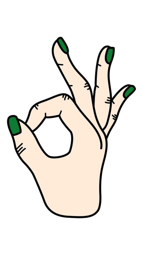 The okay hand gesture, also known as the A-Okay sign, is a common gesture that is used to indicate approval, agreement, or understanding. It is made by forming a circle with the thumb and index... Ok Hand Sign Tattoo, Like Hand Sign Drawing, Skeleton Hand Okay Sign, Okay Hand Sign, Sign Language Yes And No, Verbal Communication, Hand Shadows, Hand Gesture, Popular Cartoons