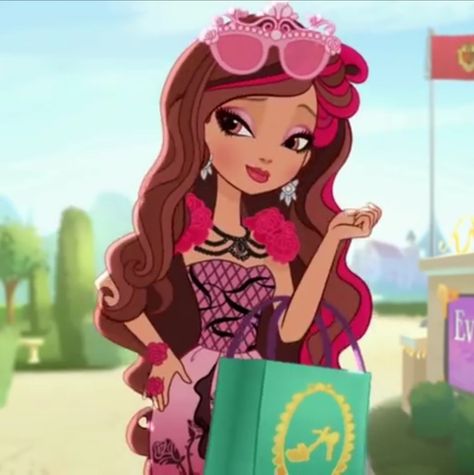 ever after high briar beauty #everafterhigh #briar Briar Beauty Icon, Ever After High Briar Beauty, Briar Beauty, Cerise Hood, Raven Queen, Girl With Brown Hair, Fairy Tale Characters, Cute Disney Wallpaper, Ever After High