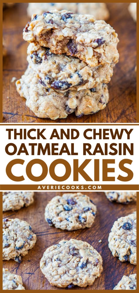 Craisin White Chocolate Cookies, Quaker Oatmeal Raisin Cookies, Vanishing Oatmeal Cookies, Oatmeal Craisin Cookies, Soft Oatmeal Raisin Cookies, Cookie Recipes Oatmeal, Craisin Cookies, Chewy Oatmeal Raisin Cookies, Best Oatmeal Raisin Cookies