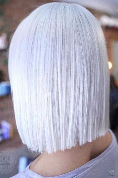 White Hair Ideas, Ice Blonde Hair, Hair Ideas Short, Silver White Hair, Short White Hair, Platinum Blonde Hair Color, Silver Blonde Hair, Icy Blonde Hair, White Hair Color