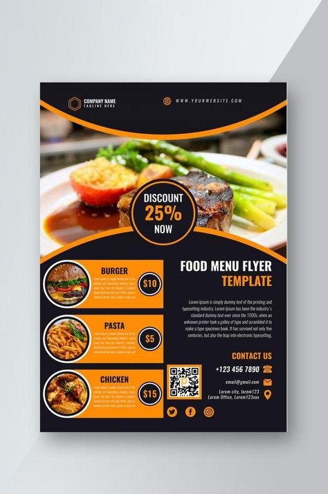 Western Food Menu, Drink Menu Design, Poster Food, Restaurant Poster, Menu Flyer, Menu Designs, Fast Food Menu, Restaurant Flyer, Food Banner