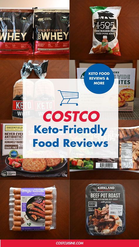 From Costco keto snacks to meals, Costcuisine rounds up keto-friendly food at Costco and reviews the taste, nutrition and more. Follow for more tips on what to buy and Costco and Costco shopping list ideas Costco Keto Finds, Costco Lunch Ideas, Costco Keto Shopping List, Best Costco Snacks, Costco Rotisserie Chicken Recipes, Costco Dinner Ideas, Costco Rotisserie Chicken Recipe, Best Costco Food, What To Buy At Costco