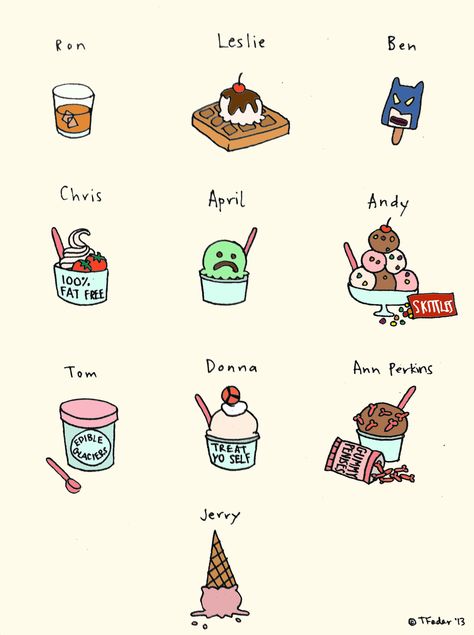 Tyler Feder is an talented up-and-coming illustrator that posts many of her drawings on her Tumblr. Here's a collection of some of my favorites. Ann Perkins, Parks And Recs, Lil Sebastian, Parks And Rec, Leslie Knope, Ron Swanson, Parks N Rec, Ice Creams, It Goes On