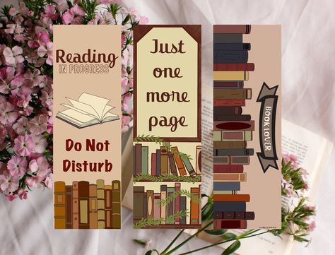 Filing Papers, Just One More Chapter, One More Chapter, Printable Bookmarks, Gifted Hands, Bookmarks Printable, Whimsical Fashion, Avid Reader, Gifts For Readers