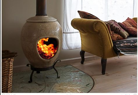 Beautiful Ceramic Fire Places From HOTART in Knysa South Africa Clay Fireplace, Tiny House Camper, Fire Pots, Build Your House, Flat Interior, Diy Fireplace, Backyard Fire, Indoor Fireplace, Fire Pit Backyard