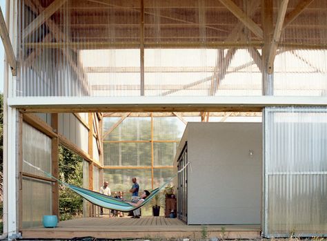 Let Light in: 17 Projects Using Polycarbonate | Netfloor USA Learn Woodworking, Shed Homes, Building A Shed, Teds Woodworking, Shed Plans, Home Jobs, Interior Spaces, Woodworking Plans, Cool Photos