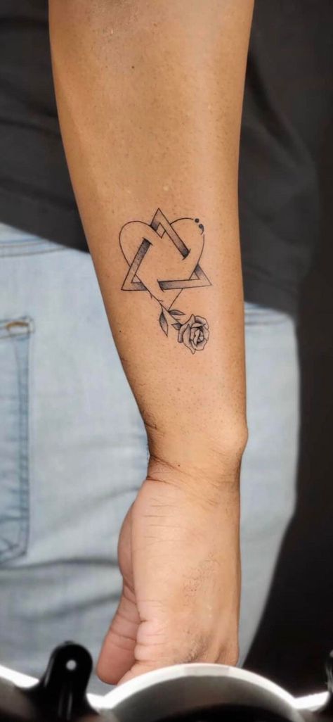 Tatoos About Adoption, Adoption Symbol Tattoo Ideas, Adoption Sign Tattoo, Birth Mother Tattoo Adoption, Adoption Symbol Tattoo With Flowers, Adoption Tattoo Ideas Symbols, Adoption Tattoo Ideas Daughters, Adopted Tattoo Ideas, Meaningful Family Tattoo Ideas Symbols