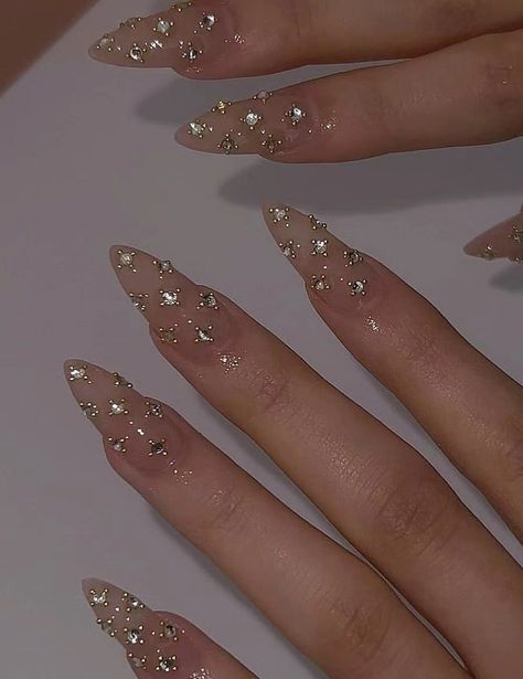 Clear Glitter Nails, Foil Nail Art, Pearl Nails, Cat Eye Nails, Foil Nails, Sparkly Nails, Elegant Nails, Fire Nails, Chic Nails