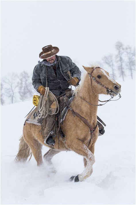 Winter Cowboy Aesthetic, Winter Cowboy Outfit, Winter Cowboy, Cowboy Riding Horse, Cowboys Riding Horses, Cowboy On Horse, Cowboys On Horses, Ranch Outfits, Cowboy On Rearing Horse