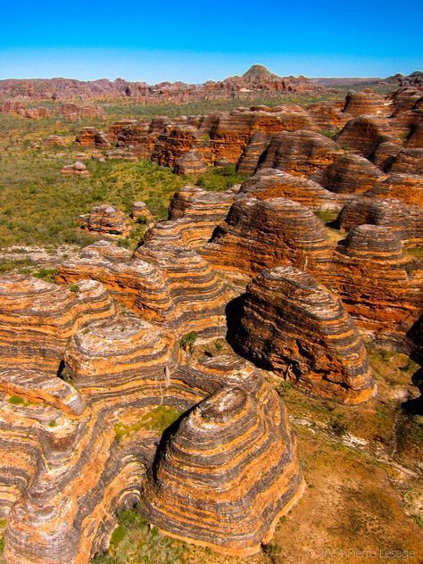 Bungle Bungle in Purnululu National Park, WA Australia by Pierre Lesage Hotels In Bali, Western Australia Travel, Australia Landscape, Australian Outback, Outback Australia, Australian Travel, Photography Apps, Halong Bay, Rock Formations