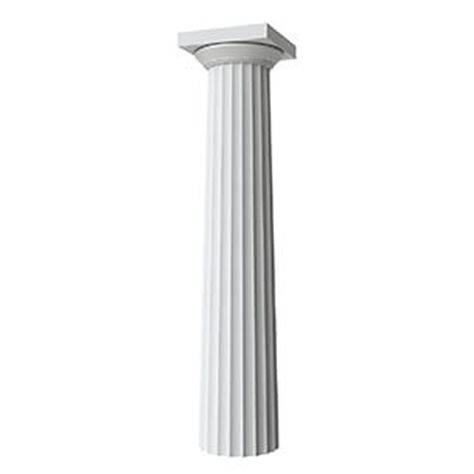 RoyalCast ™ Composite Fiberglass Round Tapered Fluted Greek Doric Columns - CADdetails Fiberglass Columns, Doric Column, Classical Interior, Fluted Columns, Traditional Design, Google Search, Architecture, Design