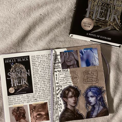 aesthetic, collage, the cruel prince the stolen heir, holly black,taylor swift, barnes and noble, journal, bullet journal, writing, fan art Journal Ideas Creative, The Stolen Heir, Stolen Heir, App Drawings, Book Review Journal, Journaling Scrapbook, Prettiest Celebrities, Book Reading Journal, Bulletin Journal Ideas