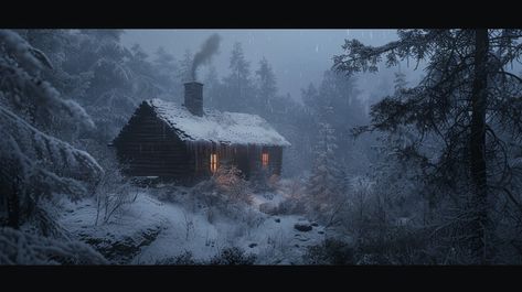 "Cozy #WinterWonderland #CabinVibes: Secluded cabin in the #WoodlandEscape under a tranquil snowfall, glowing warmly against the #ChillyNights. #WinterMagic #CabinLife #SnowyNight #EnchantedForest #CozyVibes #AIartwork #AIphotography #StockCake ⬇️ Download and 📝 Prompt 👉 https://stockcake.com/i/cozy-winter-cabin_429826_694144" Cabin In The Snow, Cozy Winter Cabin, Snowy Evening, Snow Cabin, Secluded Cabin, Art Help, Winter Cabin, Cabin In The Woods, Winter Magic