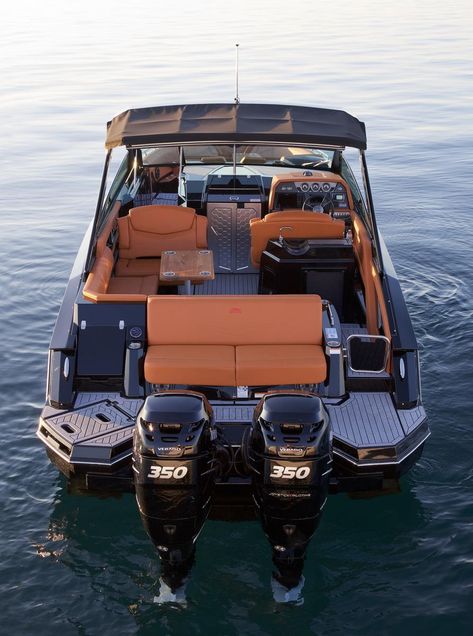 Small Yachts, Cruiser Boat, Deck Boat, Lake Boat, Cool Boats, Yacht Life, Boats Luxury, Premium Brand, Yacht Boat